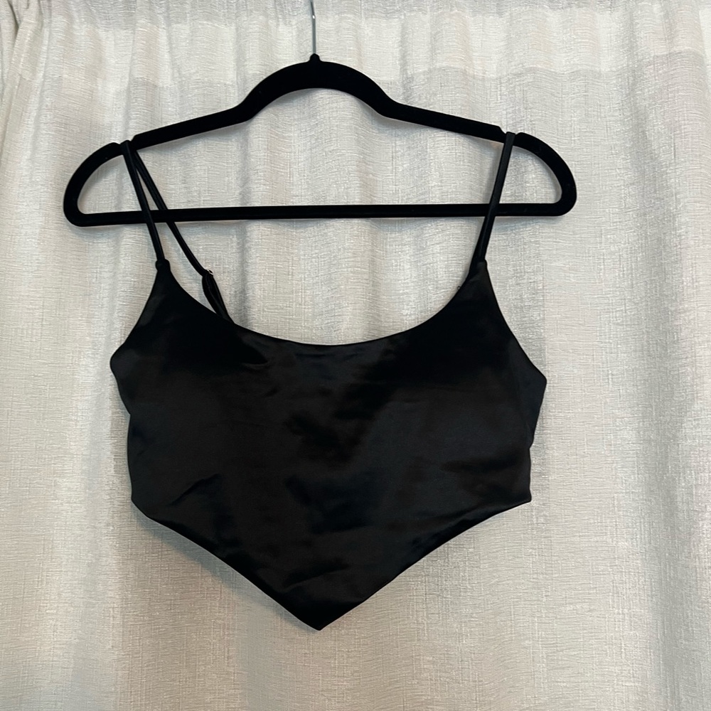 Black bikini top